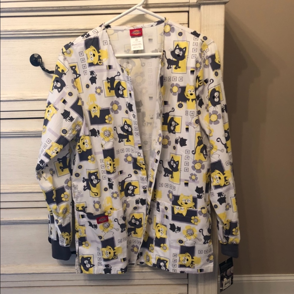 Dickies Cat Scrub Jacket